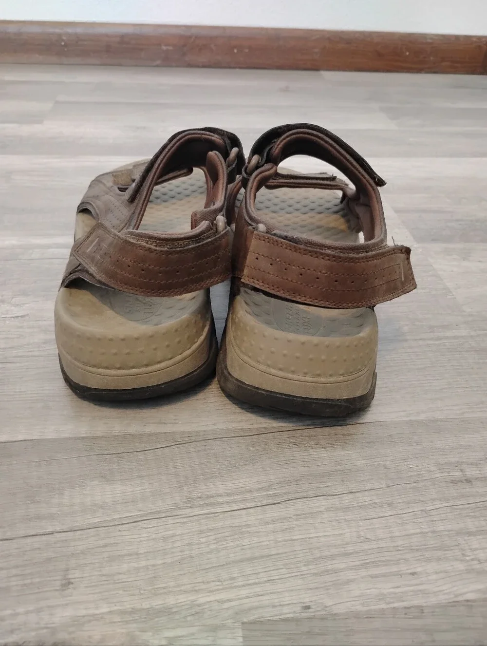 Skechers Men's Two Strap Brown Sandals